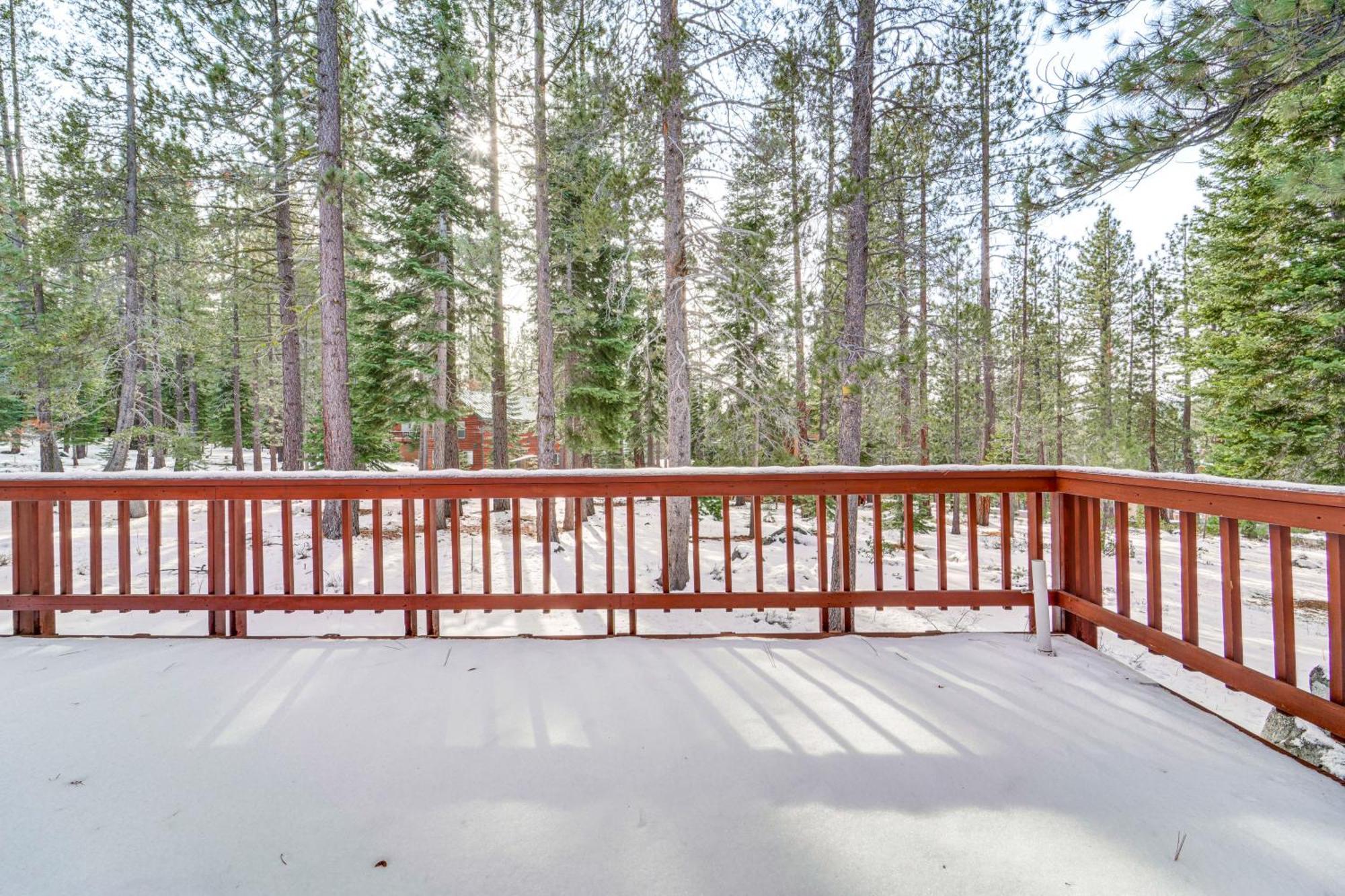 Family-Friendly Truckee Cabin In Tahoe Donner! Eksteriør bilde
