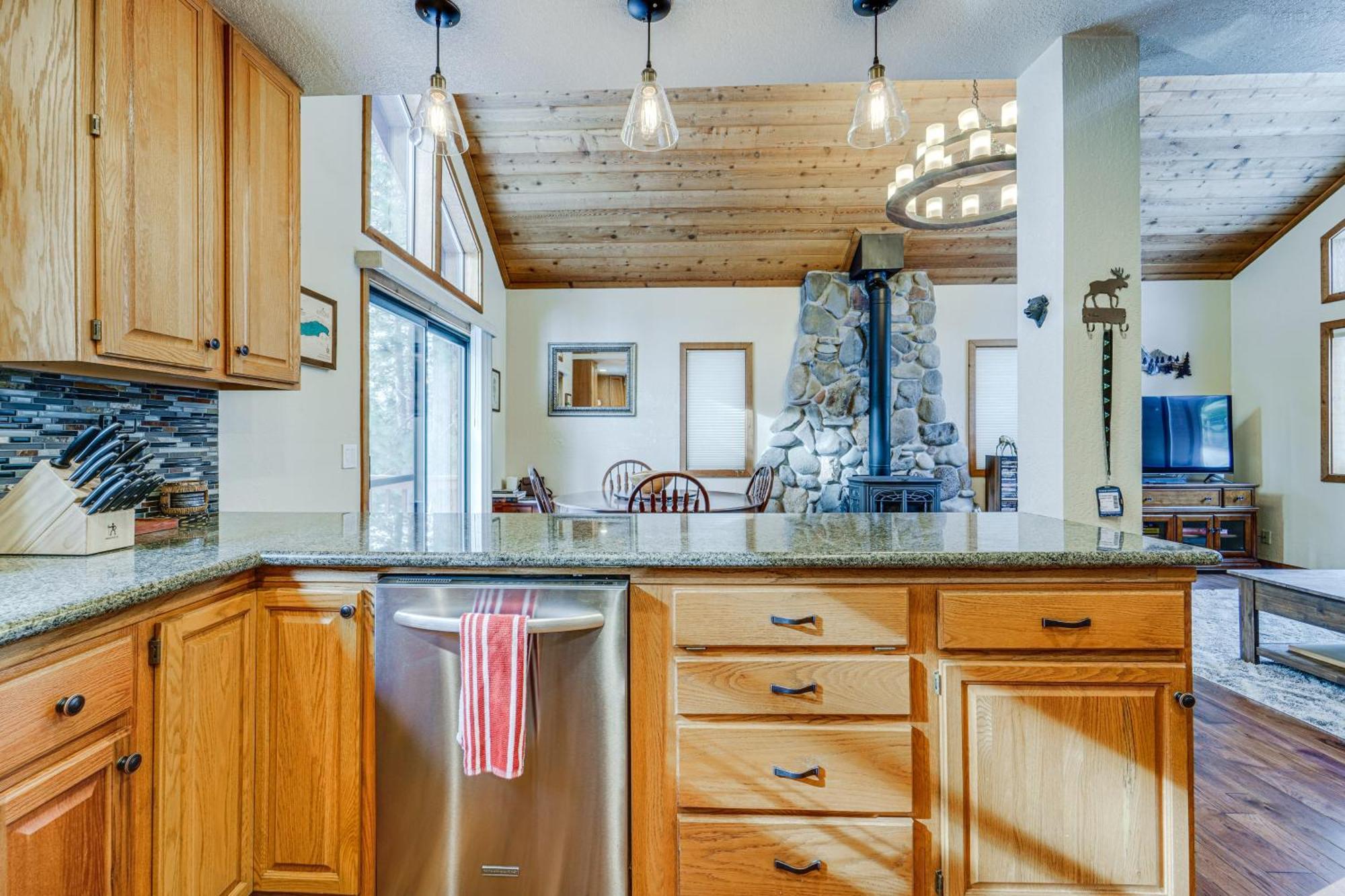 Family-Friendly Truckee Cabin In Tahoe Donner! Eksteriør bilde